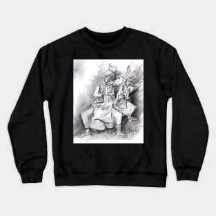 Bhangra dancers grey Crewneck Sweatshirt